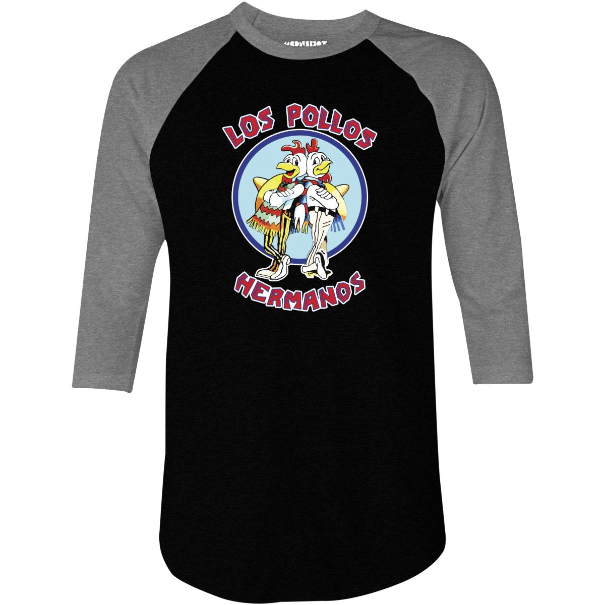Los Pollos Hermanos - 3/4 Sleeve Raglan T-Shirt