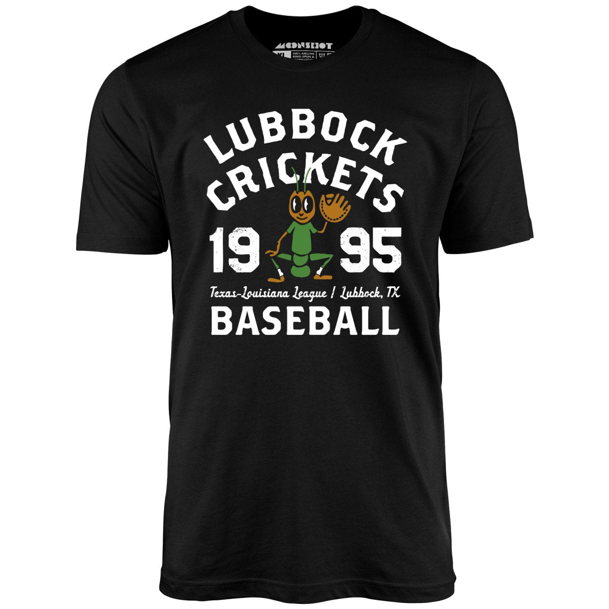 Lubbock Crickets - Texas - Vintage Defunct Baseball Teams - Unisex T-Shirt