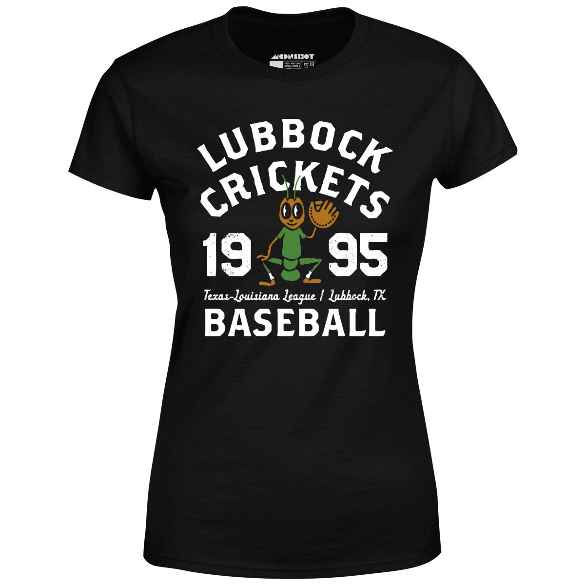 Lubbock Crickets - Texas - Vintage Defunct Baseball Teams - Women's T-Shirt