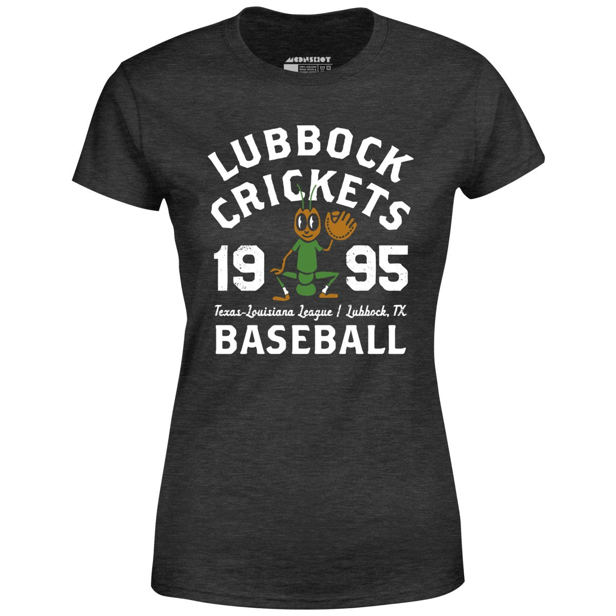 Lubbock Crickets - Texas - Vintage Defunct Baseball Teams - Women's T-Shirt