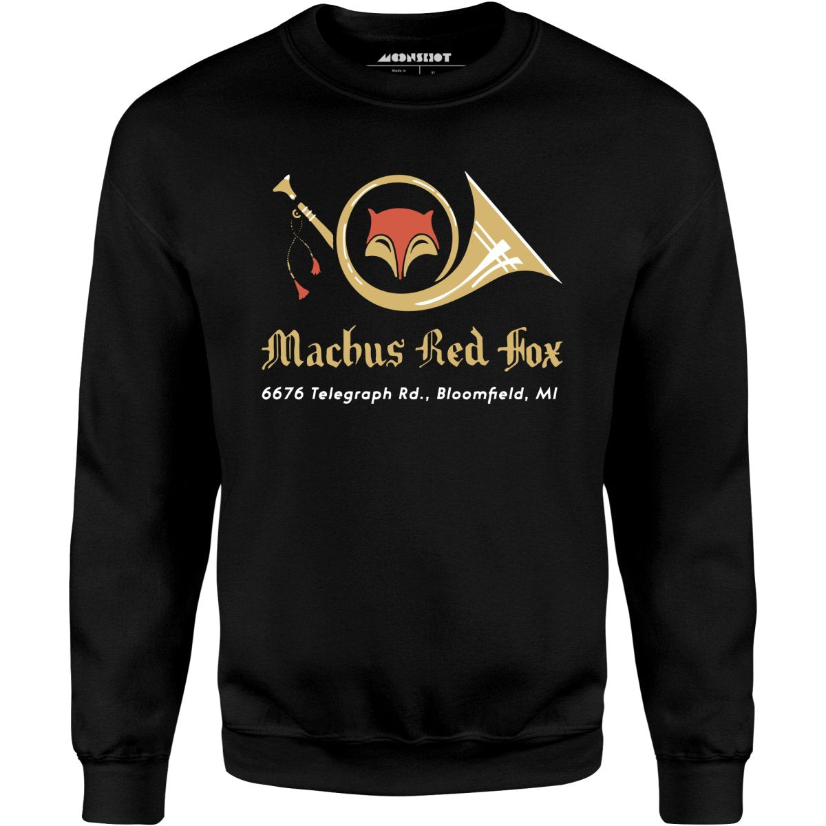 Machus Red Fox - Bloomfield, MI - Vintage Restaurant - Unisex Sweatshirt