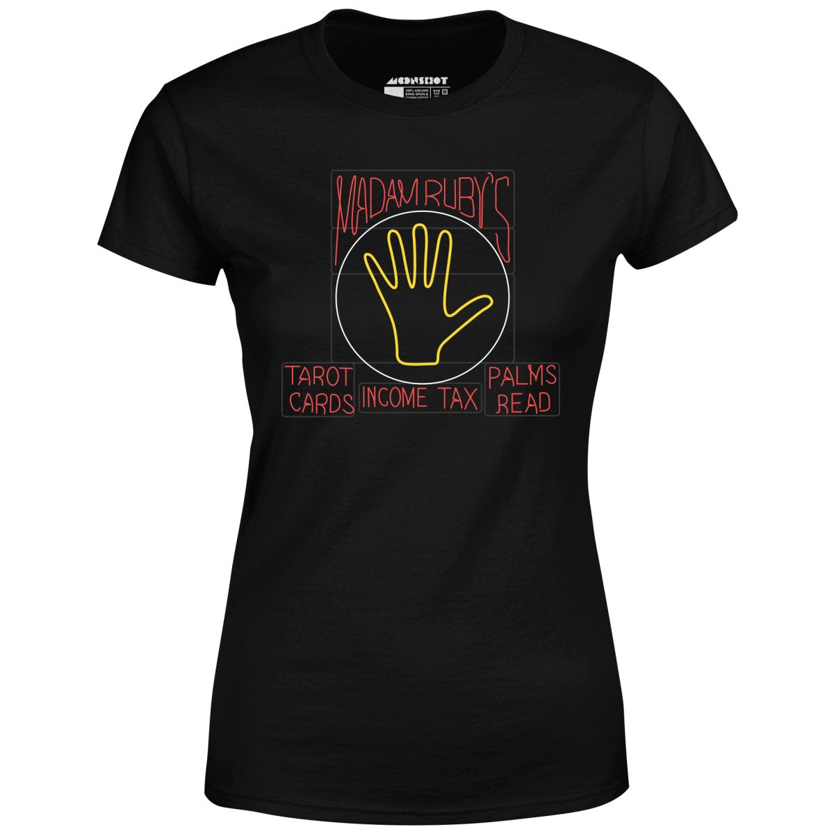 Madam Ruby's Tarot Cards & Palm Reading - Women's T-Shirt