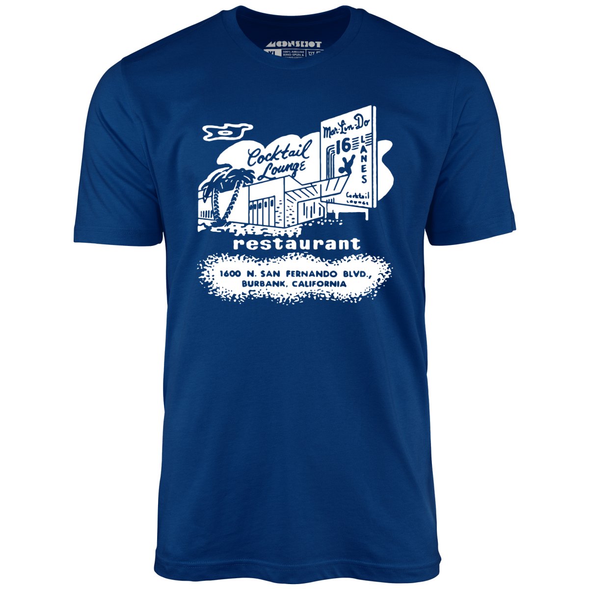 Mar-Lin-Do Lanes - Burbank, CA - Vintage Bowling Alley - Unisex T-Shirt