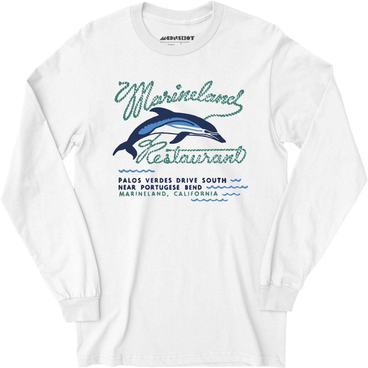 Marineland - Rancho Palos Verdes, CA - Vintage Restaurant - Long Sleeve T-Shirt