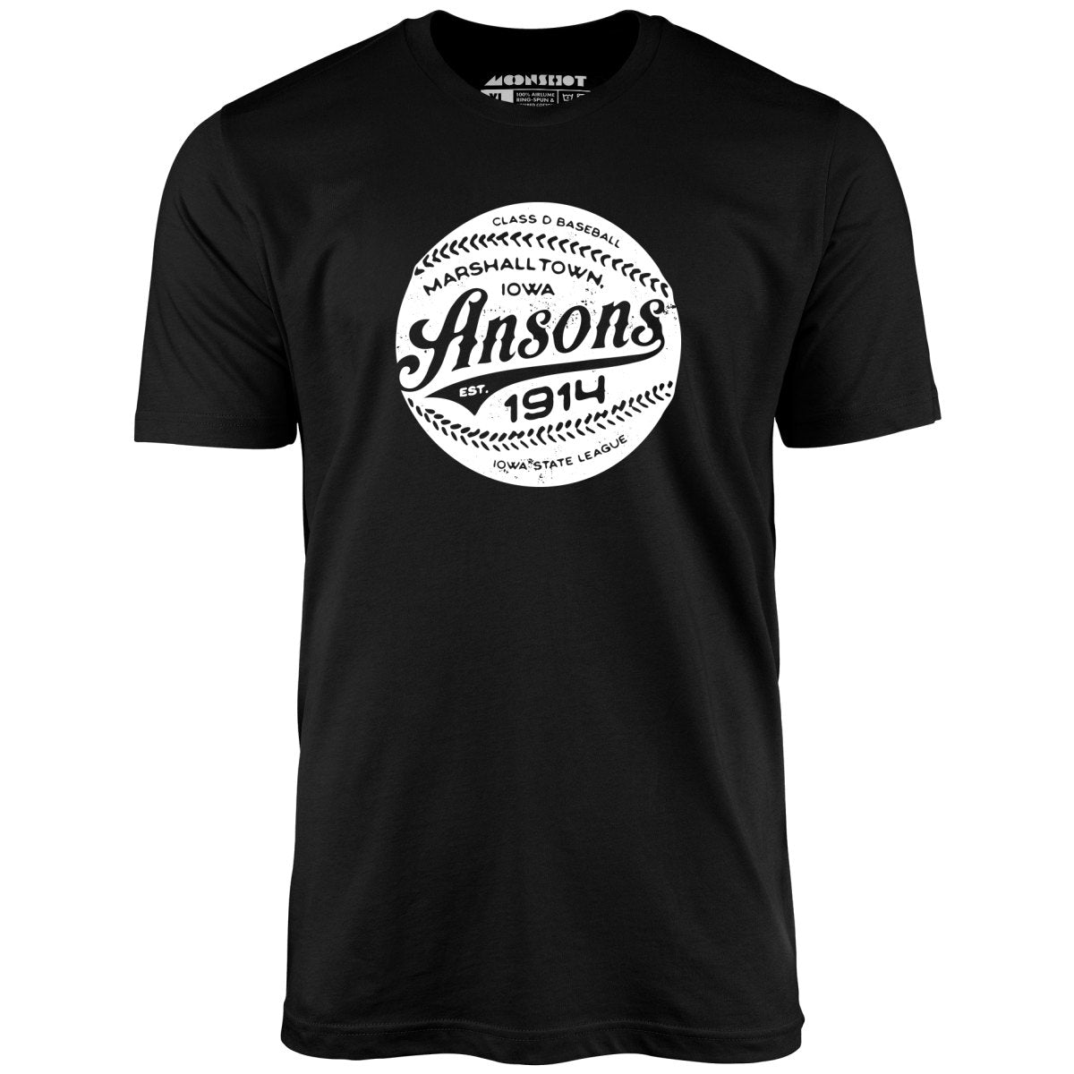 Marshalltown Ansons - Iowa - Vintage Defunct Baseball Teams - Unisex T-Shirt