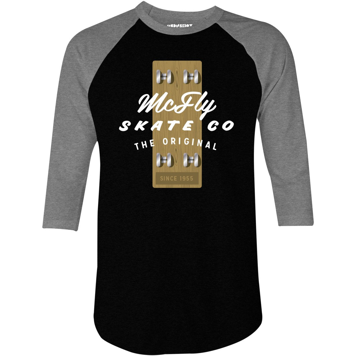 McFly Skate Co - 3/4 Sleeve Raglan T-Shirt