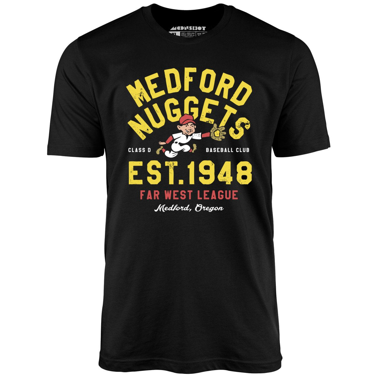 Medford Nuggets - Oregon - Vintage Defunct Baseball Teams - Unisex T-Shirt