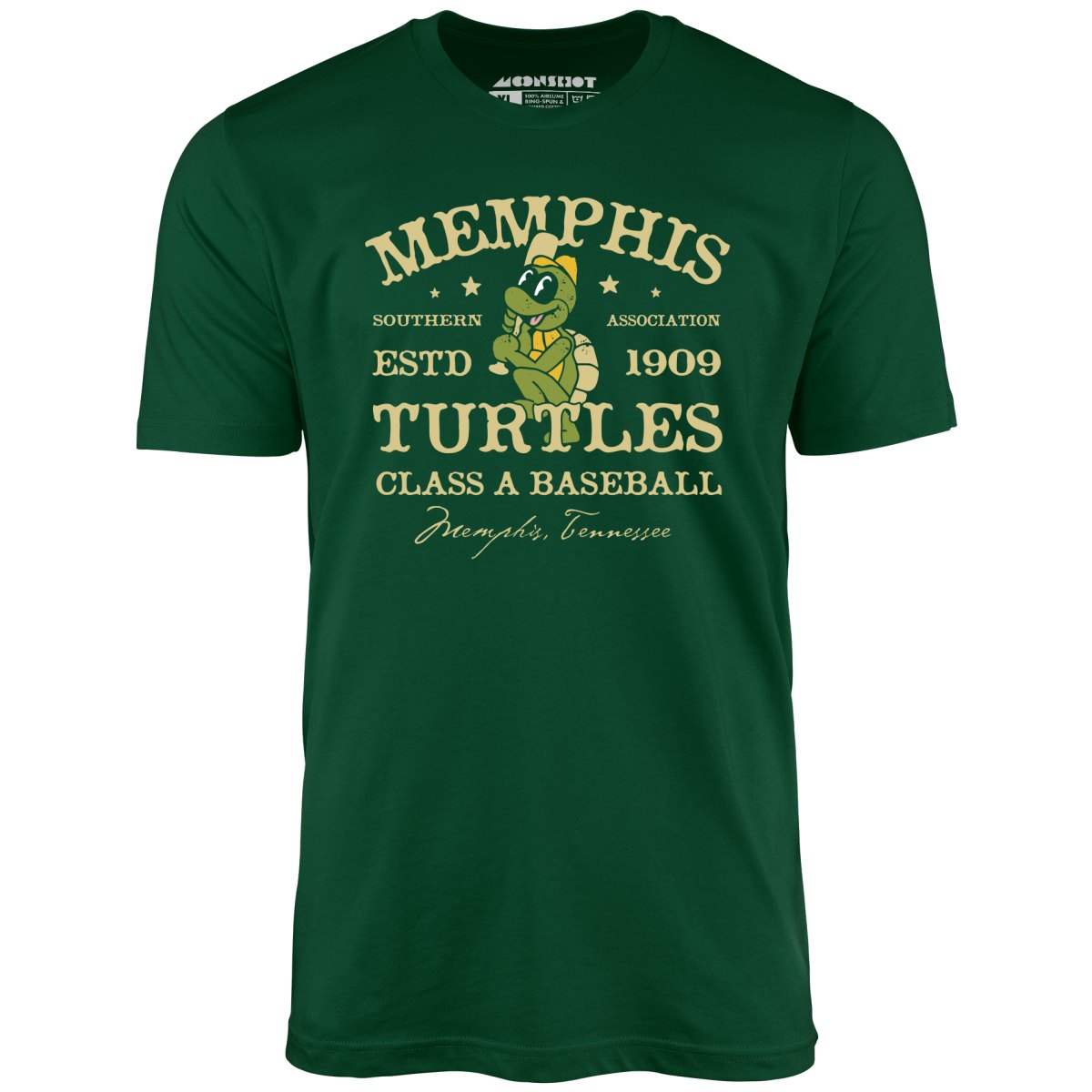 Memphis Turtles - Tennessee - Vintage Defunct Baseball Teams - Unisex T-Shirt