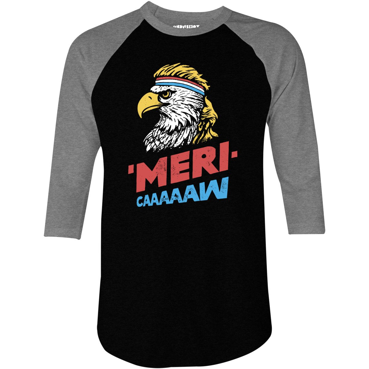 Meri-caaaaaw - 3/4 Sleeve Raglan T-Shirt