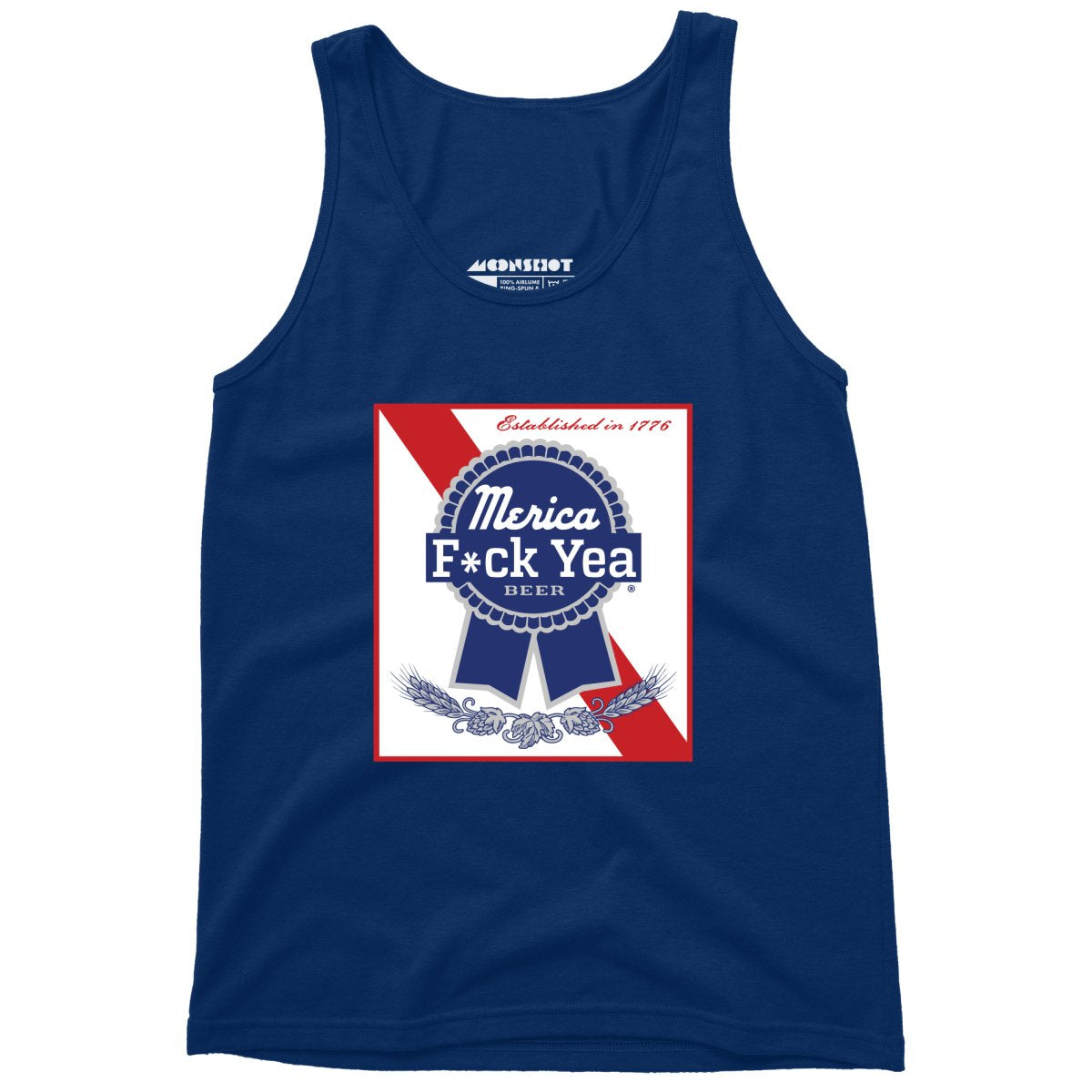 Merica F*ck Yea Beer - Unisex Tank Top