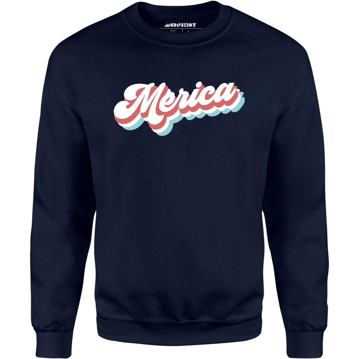 Merica Retro Stylish - Unisex Sweatshirt