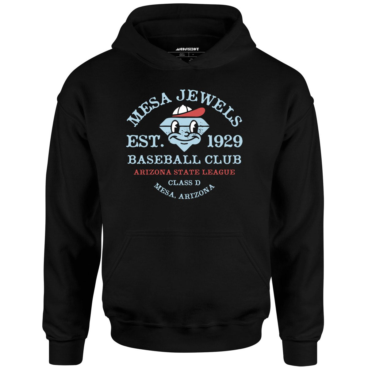 Mesa Jewels - Arizona - Vintage Defunct Baseball Teams - Unisex Hoodie