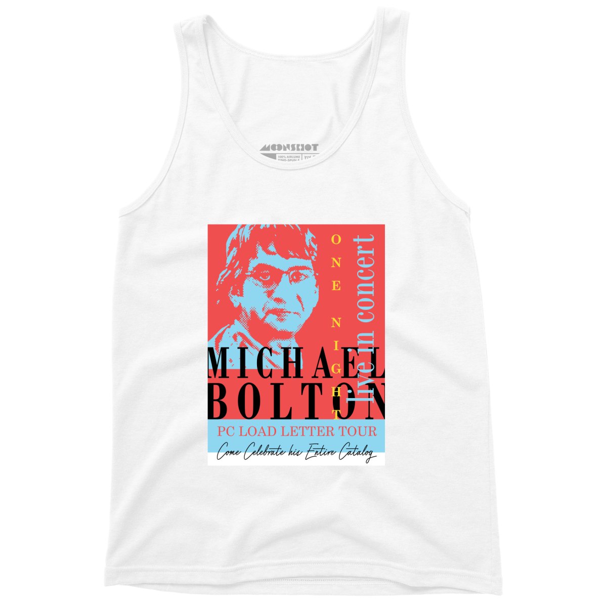 Michael Bolton in Concert Office Space - Unisex Tank Top