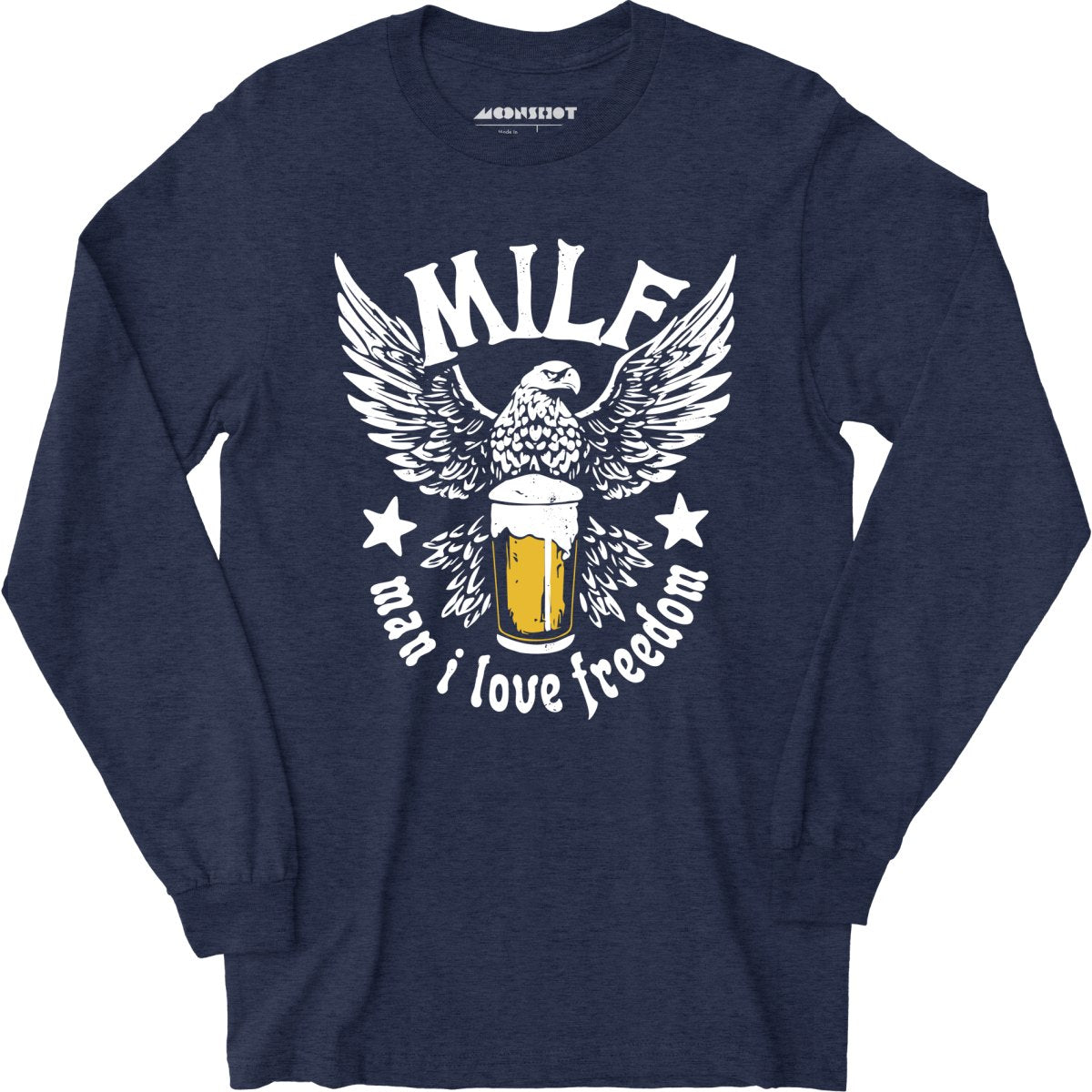 MILF Man I Love Freedom - Long Sleeve T-Shirt