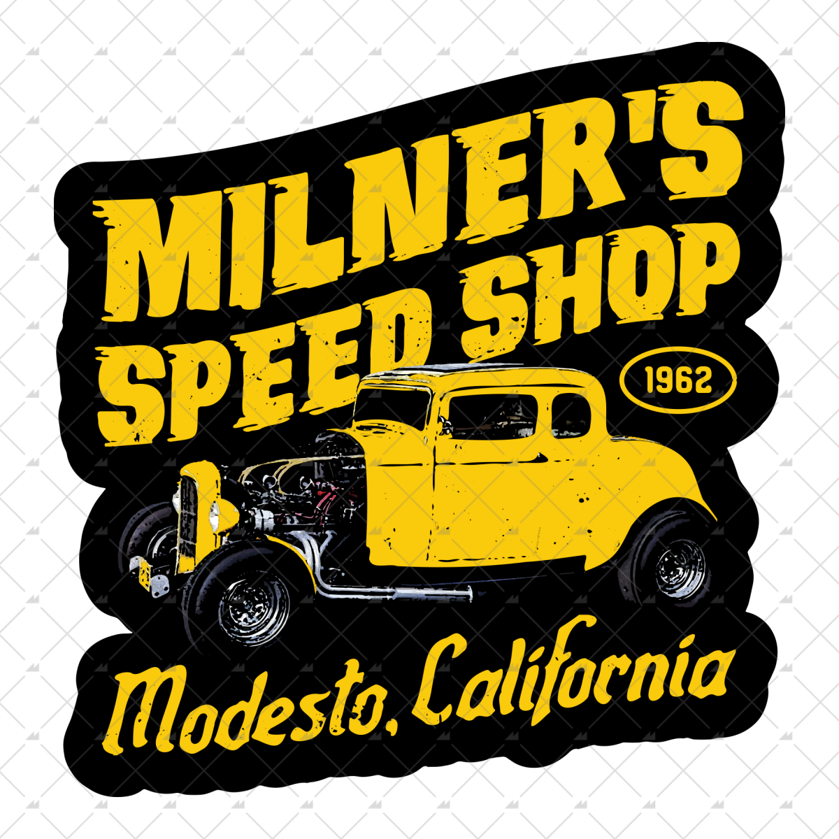 Milner's Speed Shop - Sticker