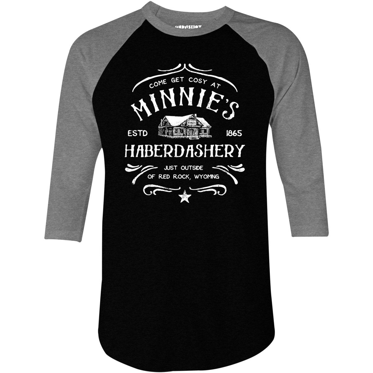 Minnie's Haberdashery - 3/4 Sleeve Raglan T-Shirt