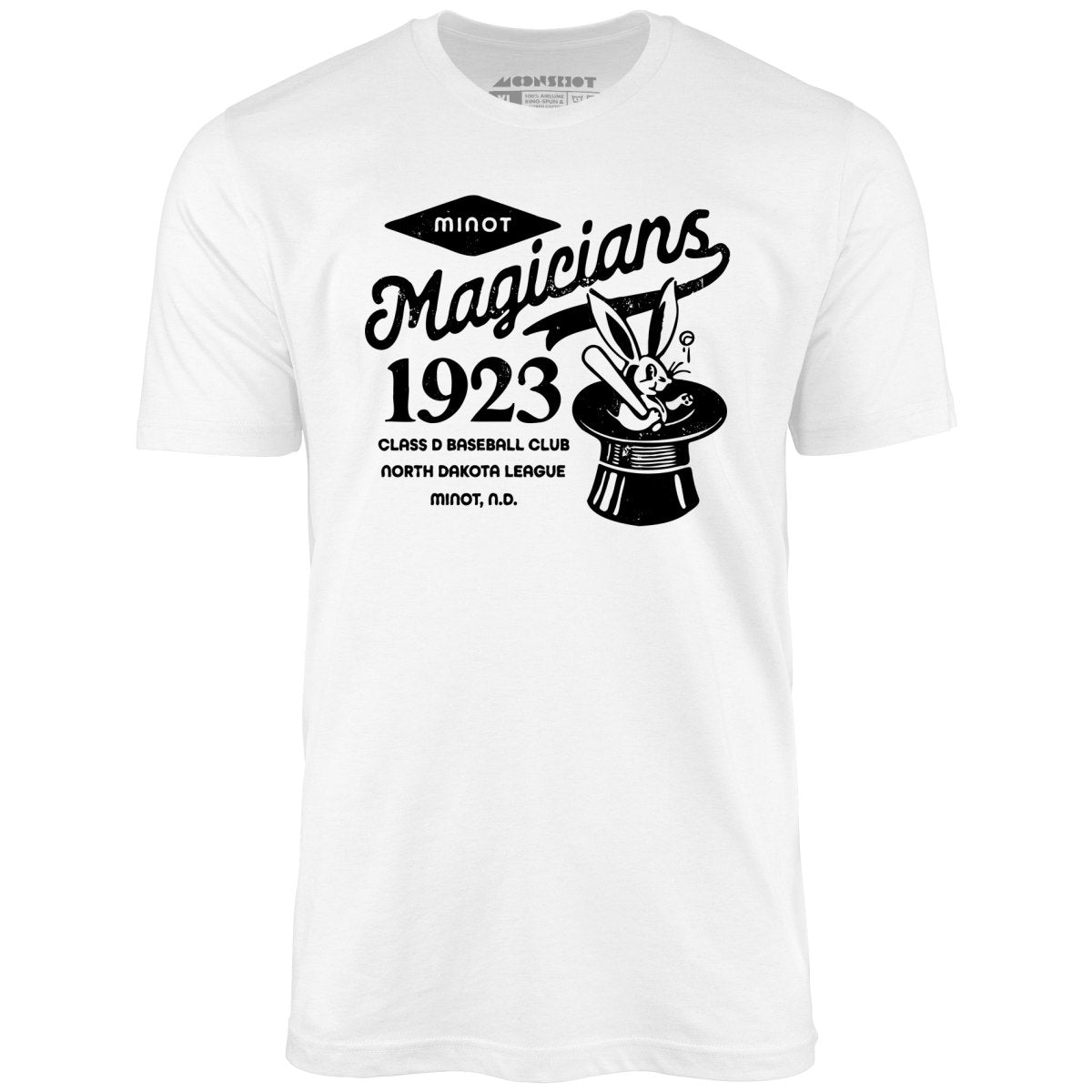 Minot Magicians - North Dakota - Vintage Defunct Baseball Teams - Unisex T-Shirt