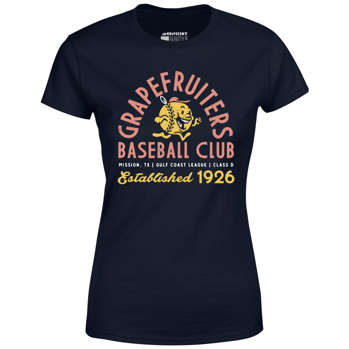 Mission Grapefruiters - Texas - Vintage Defunct Baseball Teams - Women's T-Shirt