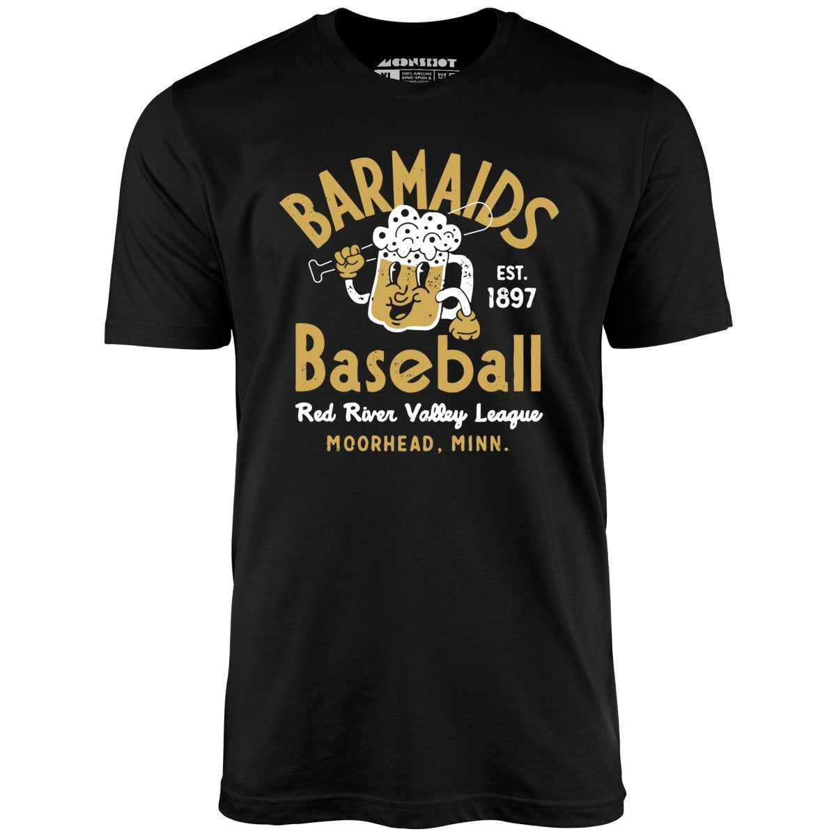 Moorhead Barmaids - Minnesota - Vintage Defunct Baseball Teams - Unisex T-Shirt