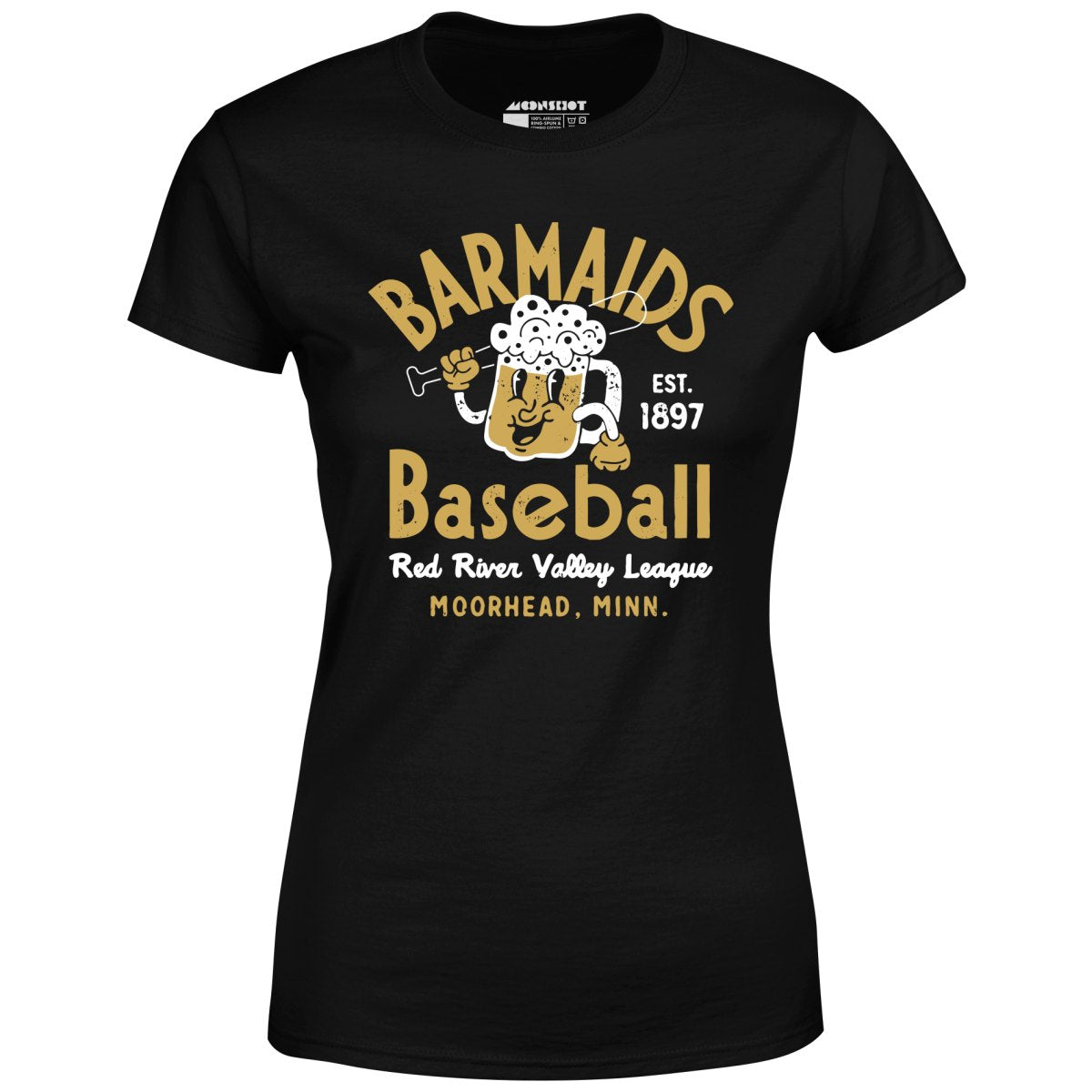 Moorhead Barmaids - Minnesota - Vintage Defunct Baseball Teams - Women's T-Shirt