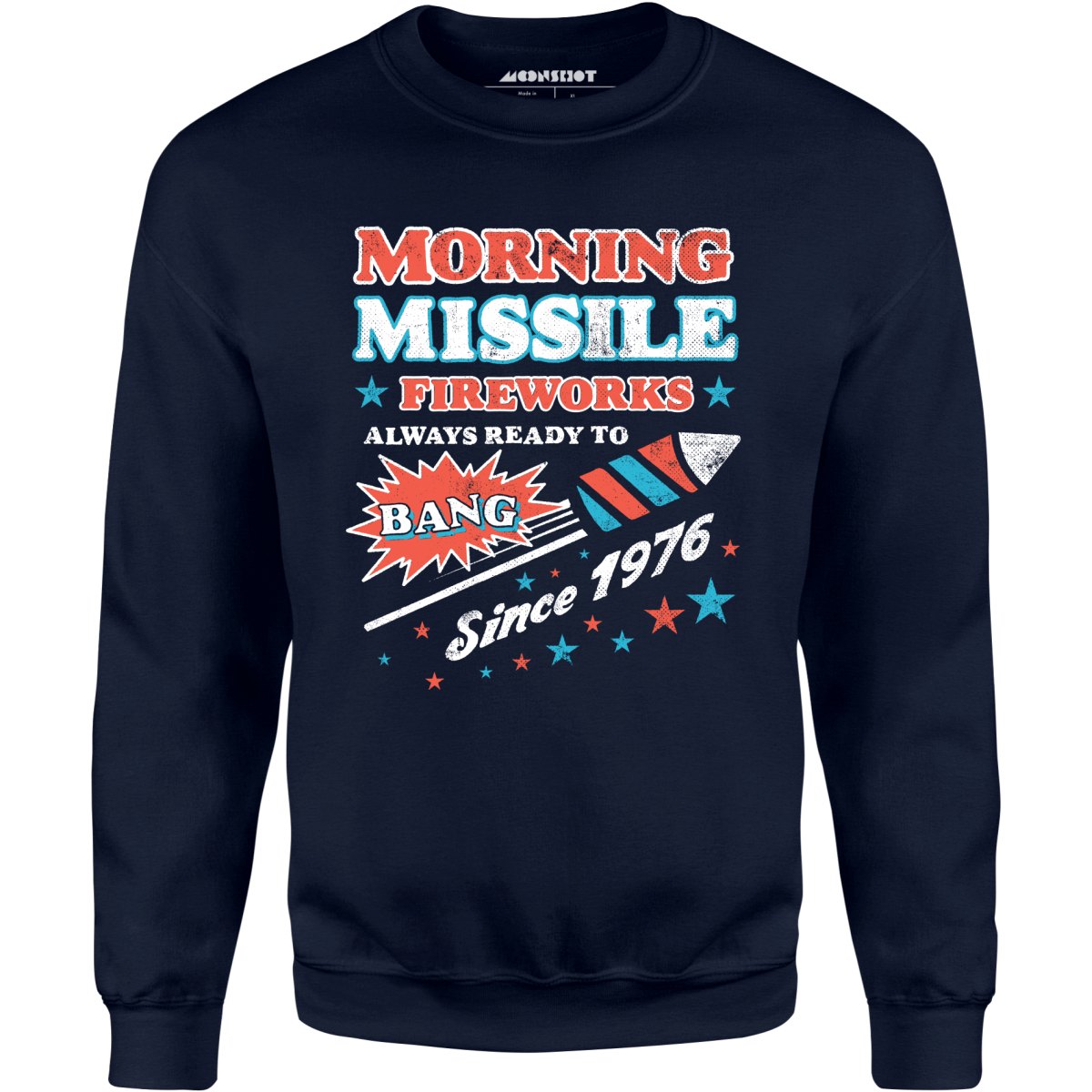 Morning Missile Fireworks - Unisex Sweatshirt