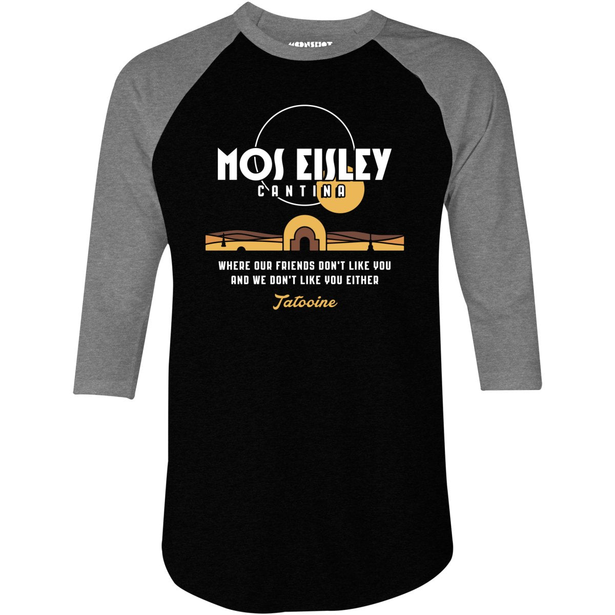 Mos Eisley Cantina - 3/4 Sleeve Raglan T-Shirt
