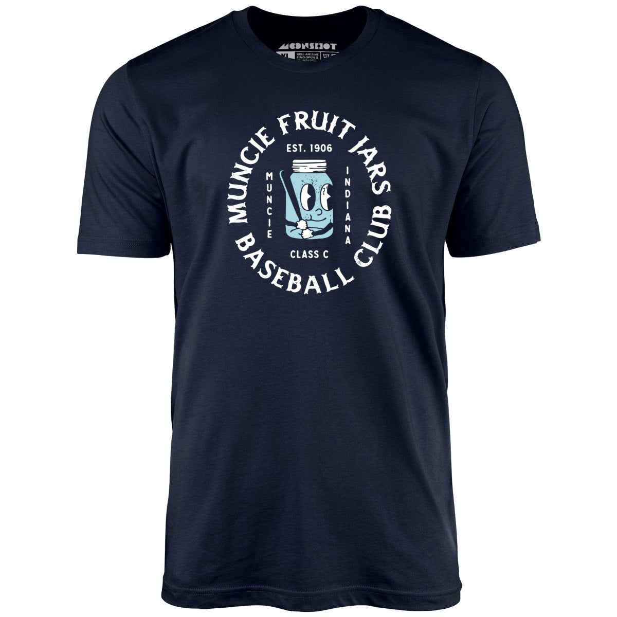 Muncie Fruit Jars - Indiana - Vintage Defunct Baseball Teams - Unisex T-Shirt