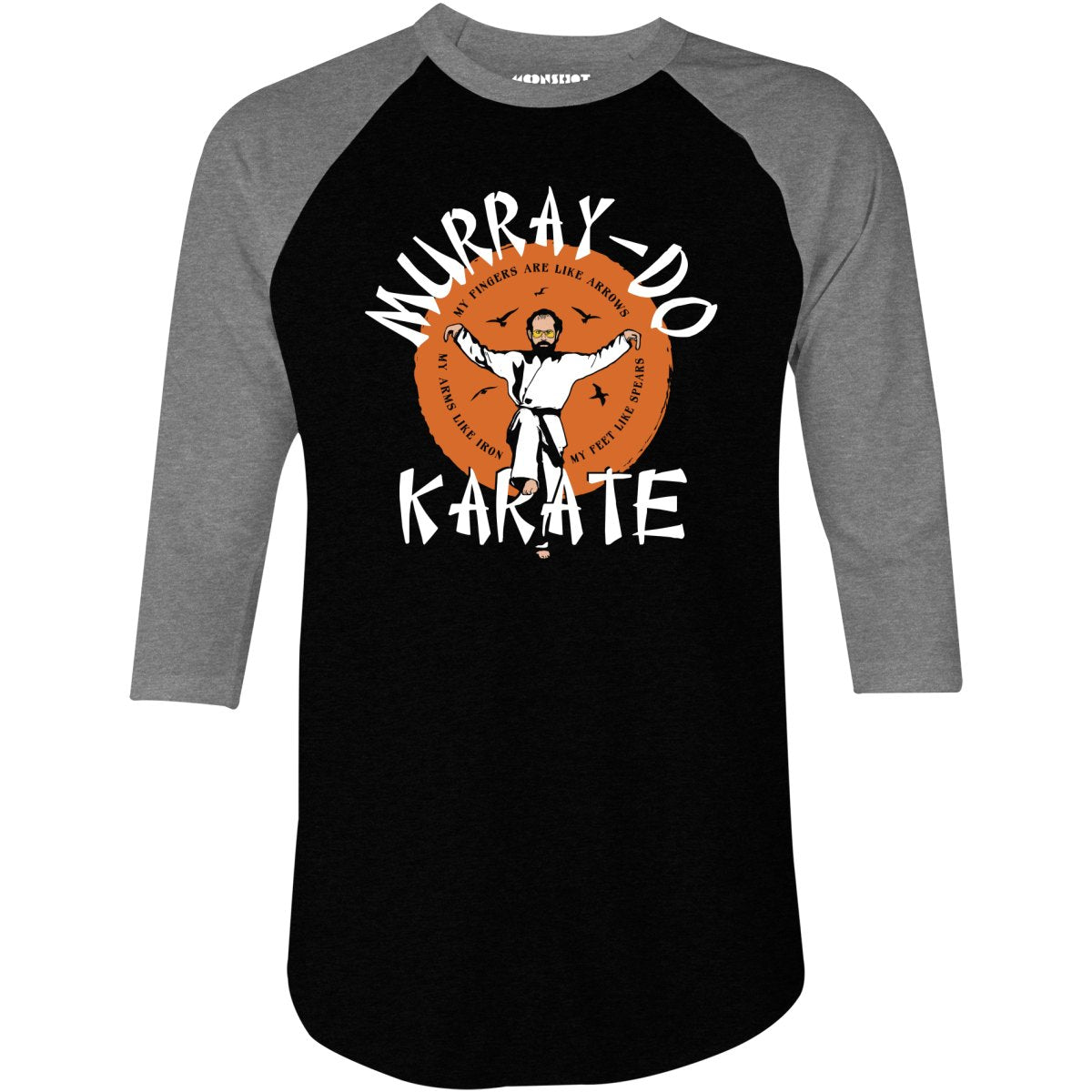 Murray-Do Karate - 3/4 Sleeve Raglan T-Shirt