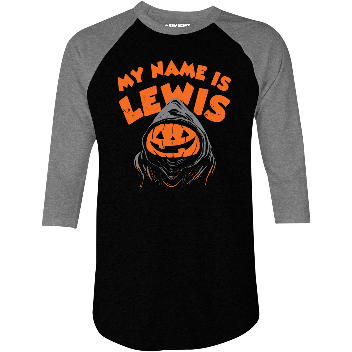 My Name is Lewis - 3/4 Sleeve Raglan T-Shirt