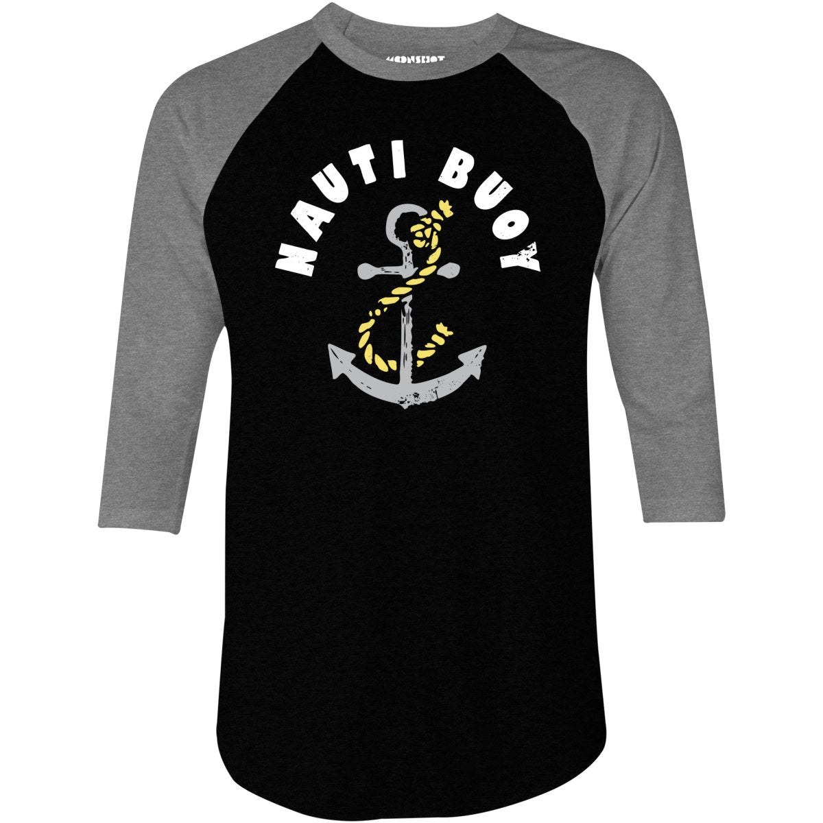 Nauti Buoy - 3/4 Sleeve Raglan T-Shirt