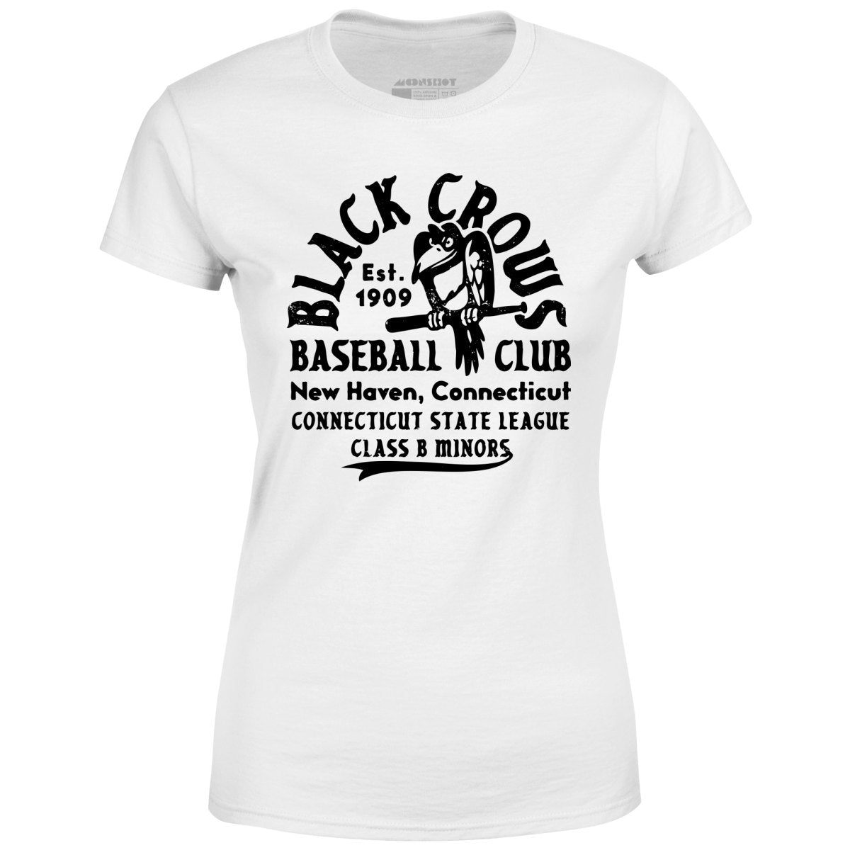 New Haven Black Crows - Connecticut - Vintage Defunct Baseball Teams - Women's T-Shirt