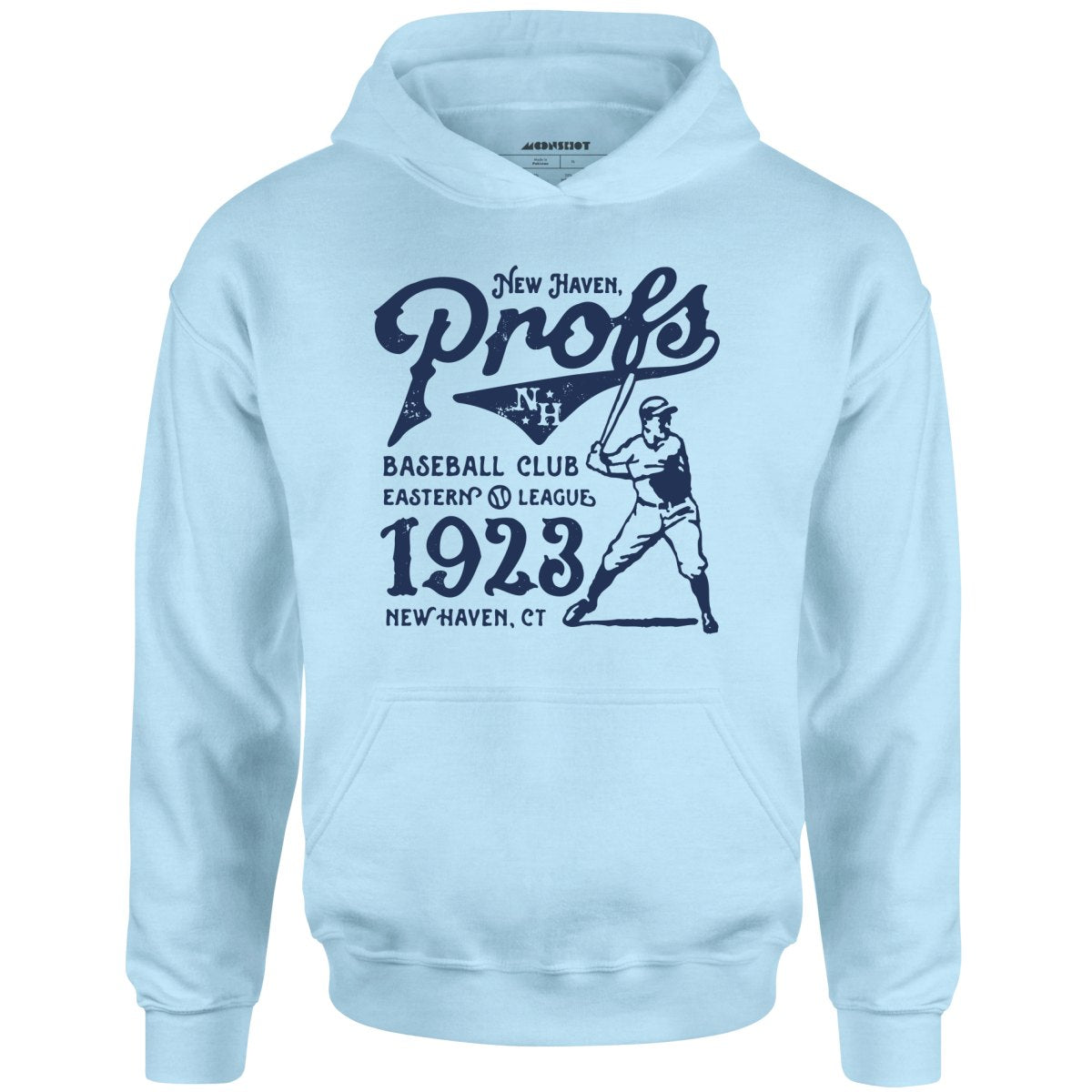 New Haven Profs - Connecticut - Vintage Defunct Baseball Teams - Unisex Hoodie