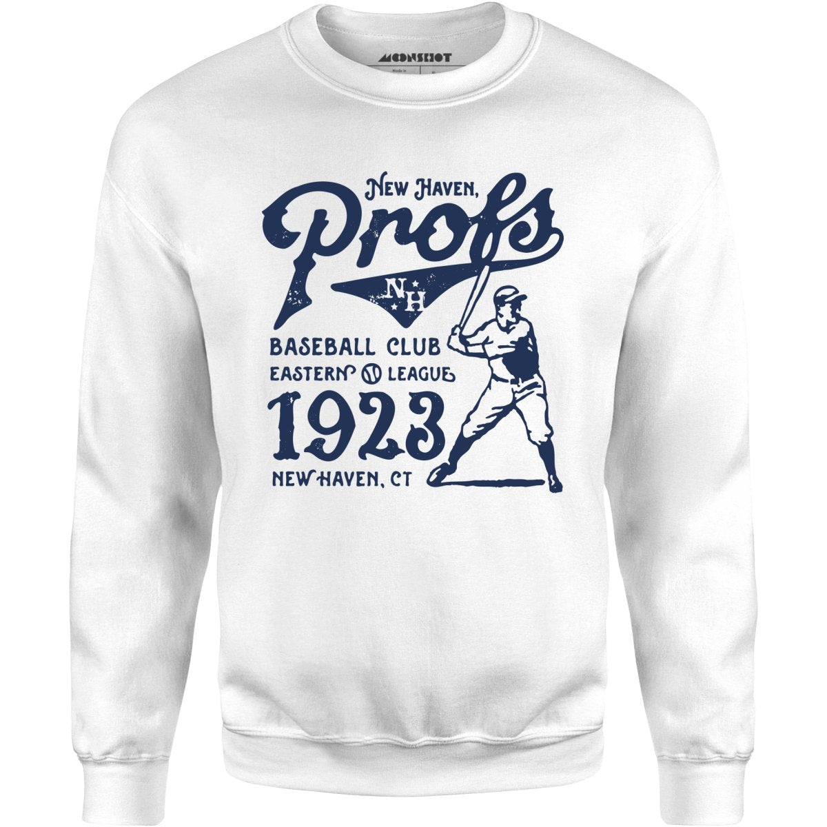 New Haven Profs - Connecticut - Vintage Defunct Baseball Teams - Unisex Sweatshirt