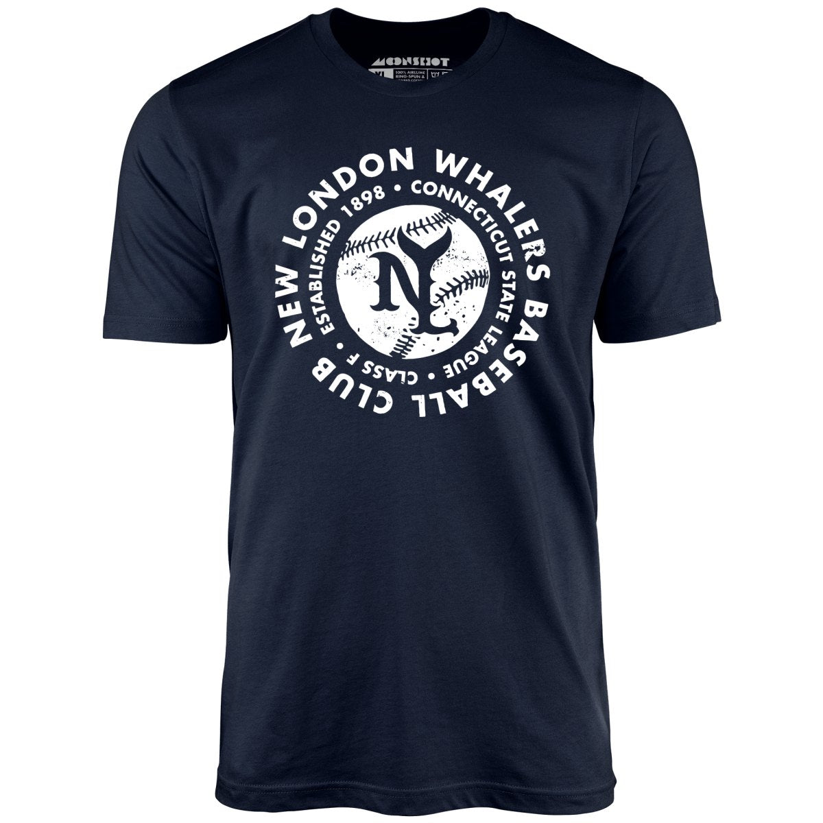 New London Whalers - Connecticut - Vintage Defunct Baseball Teams - Unisex T-Shirt