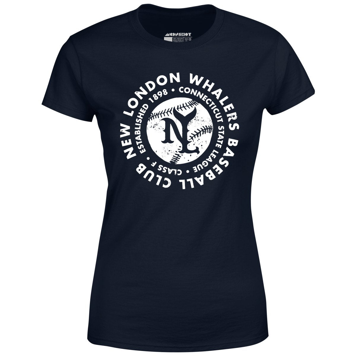 New London Whalers - Connecticut - Vintage Defunct Baseball Teams - Women's T-Shirt
