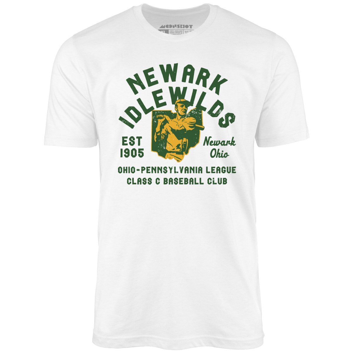 Newark Idlewilds - Ohio - Vintage Defunct Baseball Teams - Unisex T-Shirt