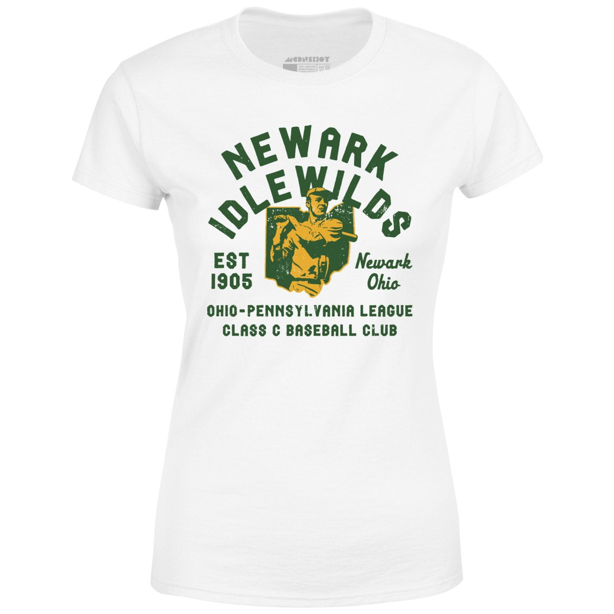 Newark Idlewilds - Ohio - Vintage Defunct Baseball Teams - Women's T-Shirt