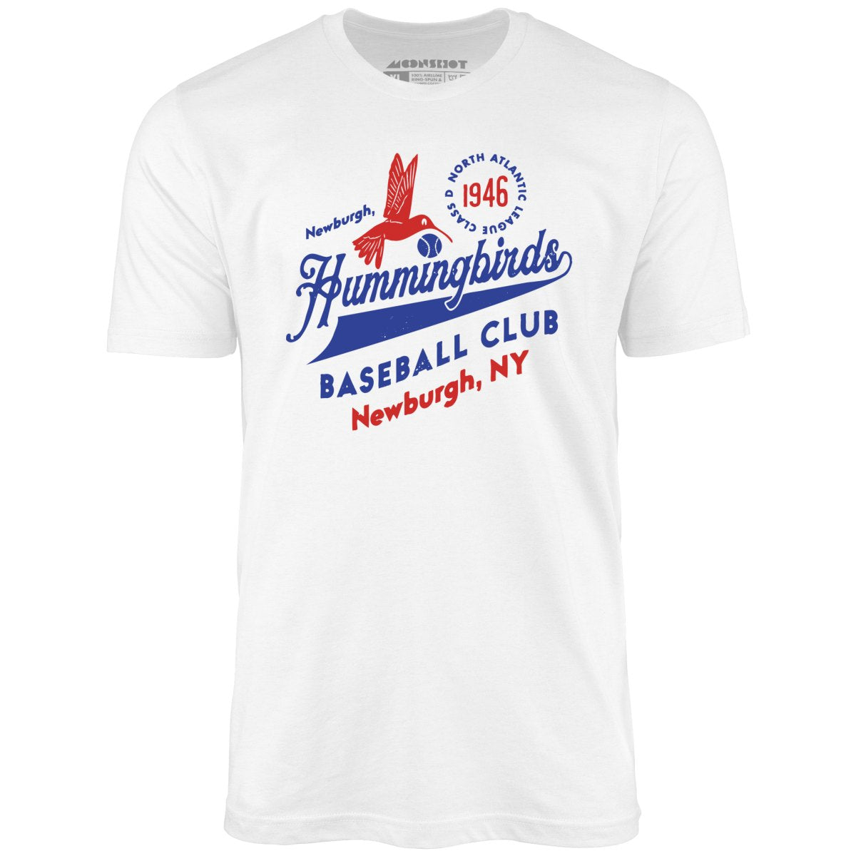 Newburgh Hummingbirds - New York - Vintage Defunct Baseball Teams - Unisex T-Shirt