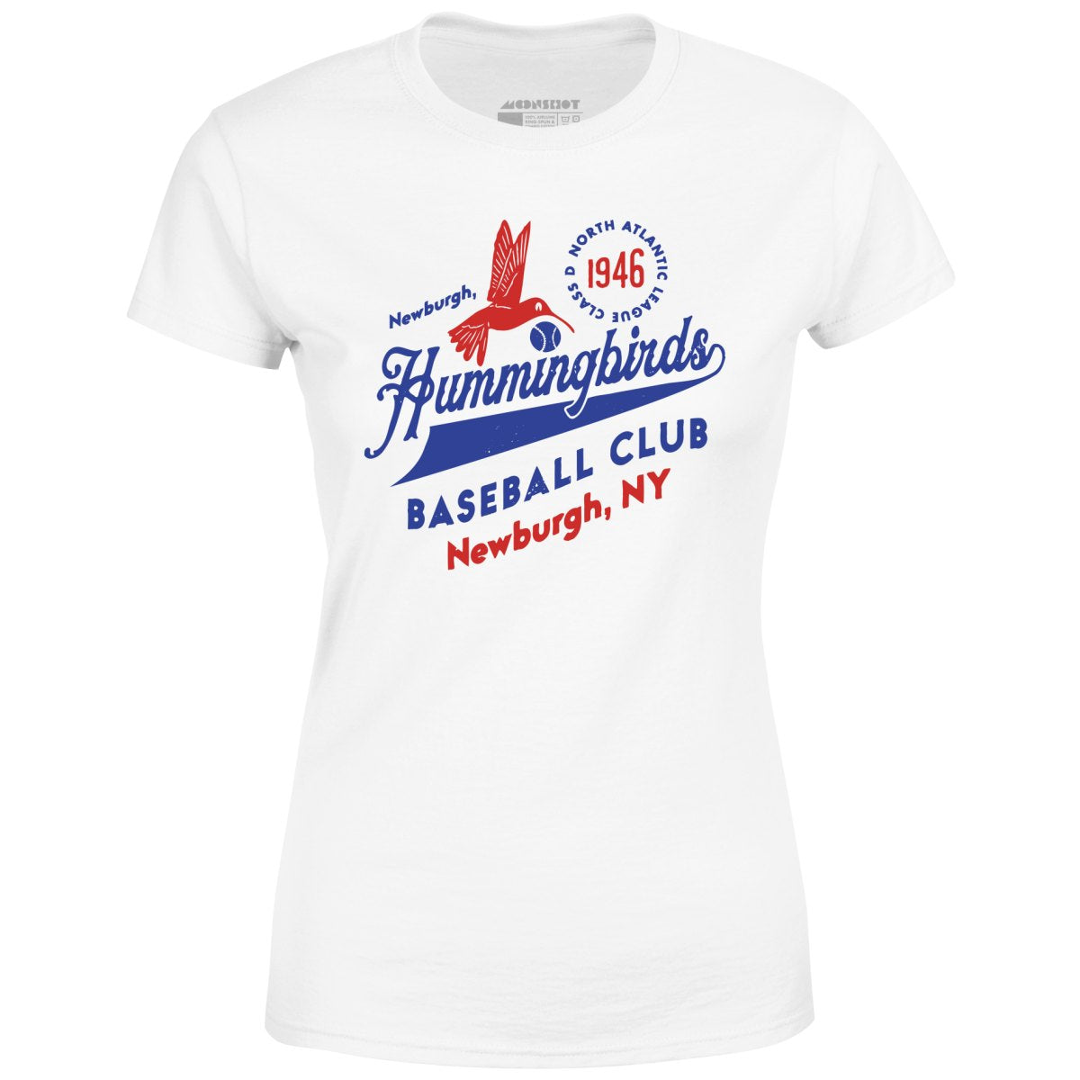 Newburgh Hummingbirds - New York - Vintage Defunct Baseball Teams - Women's T-Shirt
