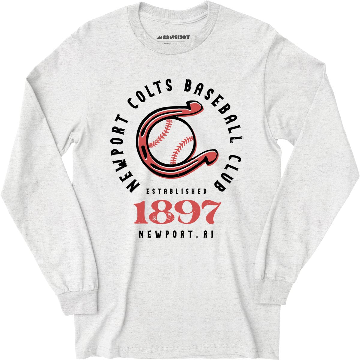 Newport Colts - Rhode Island - Vintage Defunct Baseball Teams - Long Sleeve T-Shirt