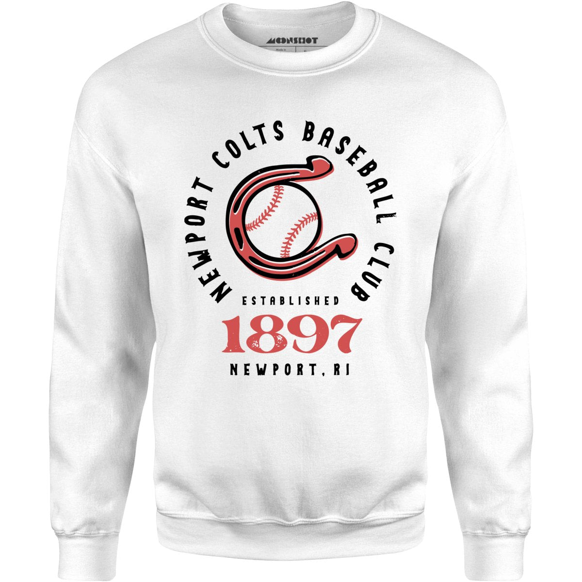 Newport Colts - Rhode Island - Vintage Defunct Baseball Teams - Unisex Sweatshirt