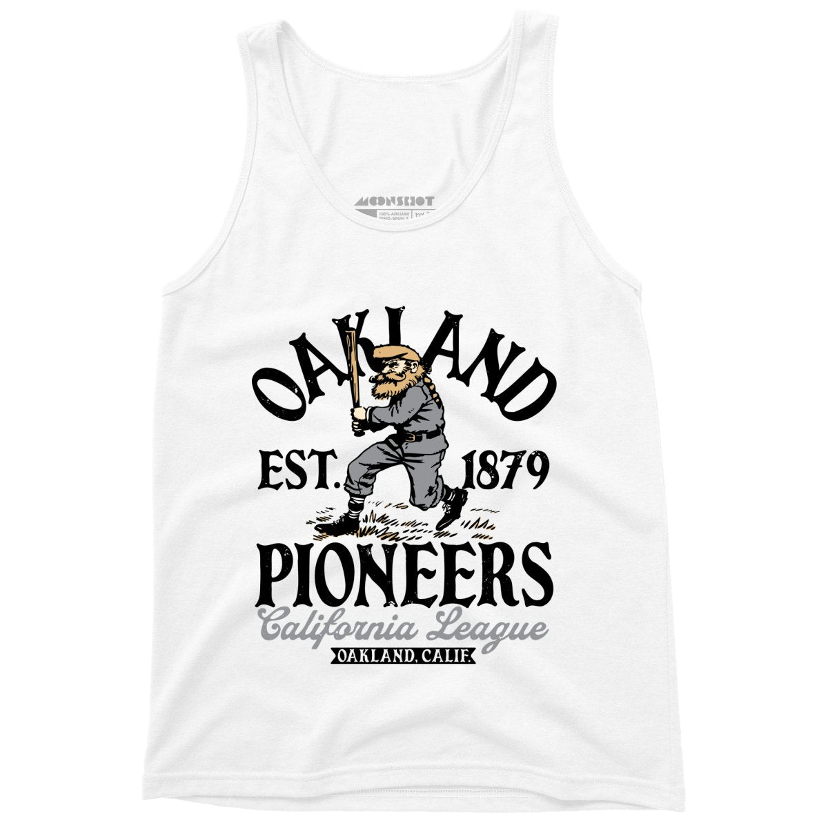 Oakland Pioneers - California - Vintage Defunct Baseball Teams - Unisex Tank Top