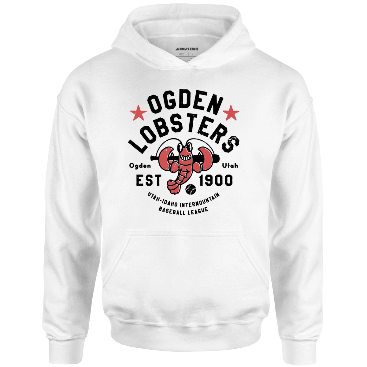 Ogden Lobsters - Utah - Vintage Defunct Baseball Teams - Unisex Hoodie