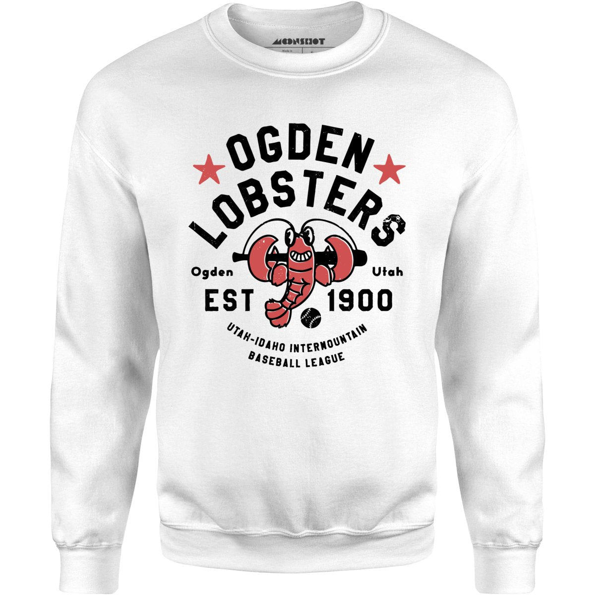 Ogden Lobsters - Utah - Vintage Defunct Baseball Teams - Unisex Sweatshirt