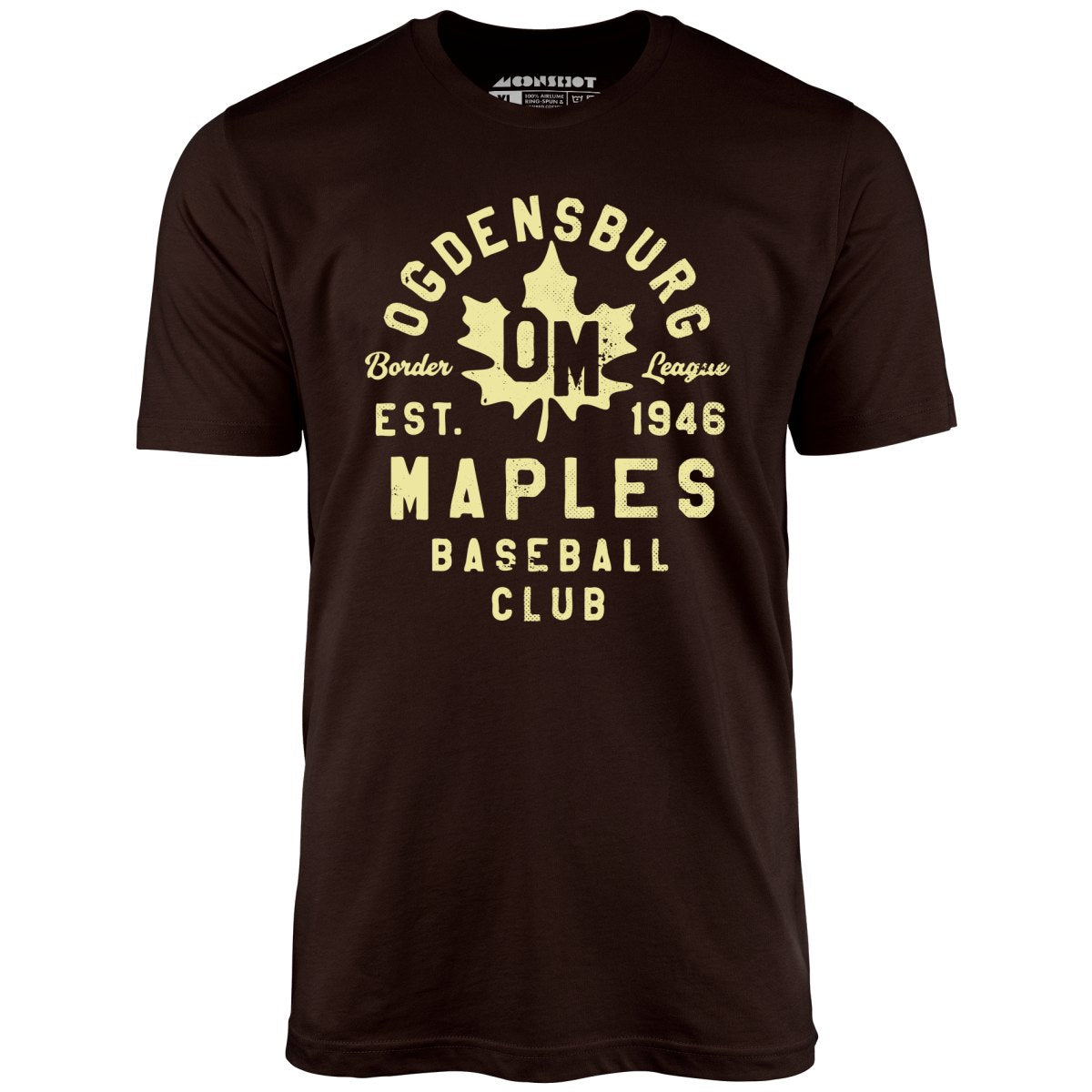 Ogdensburg Maples - New York - Vintage Defunct Baseball Teams - Unisex T-Shirt