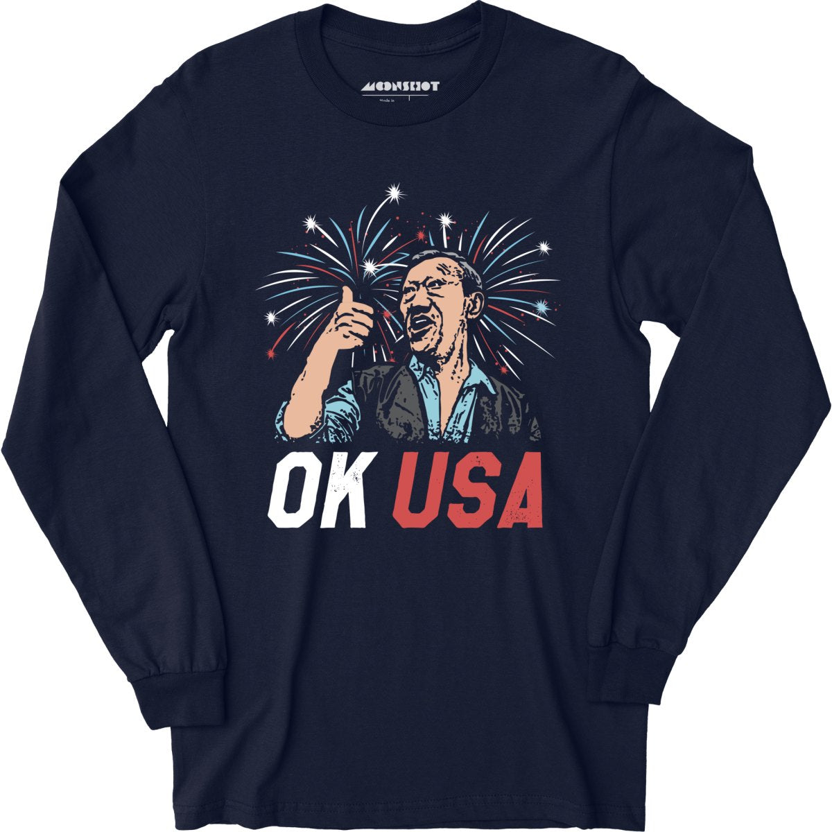 OK USA Bloodsport - Long T-Shirt – m00nshot