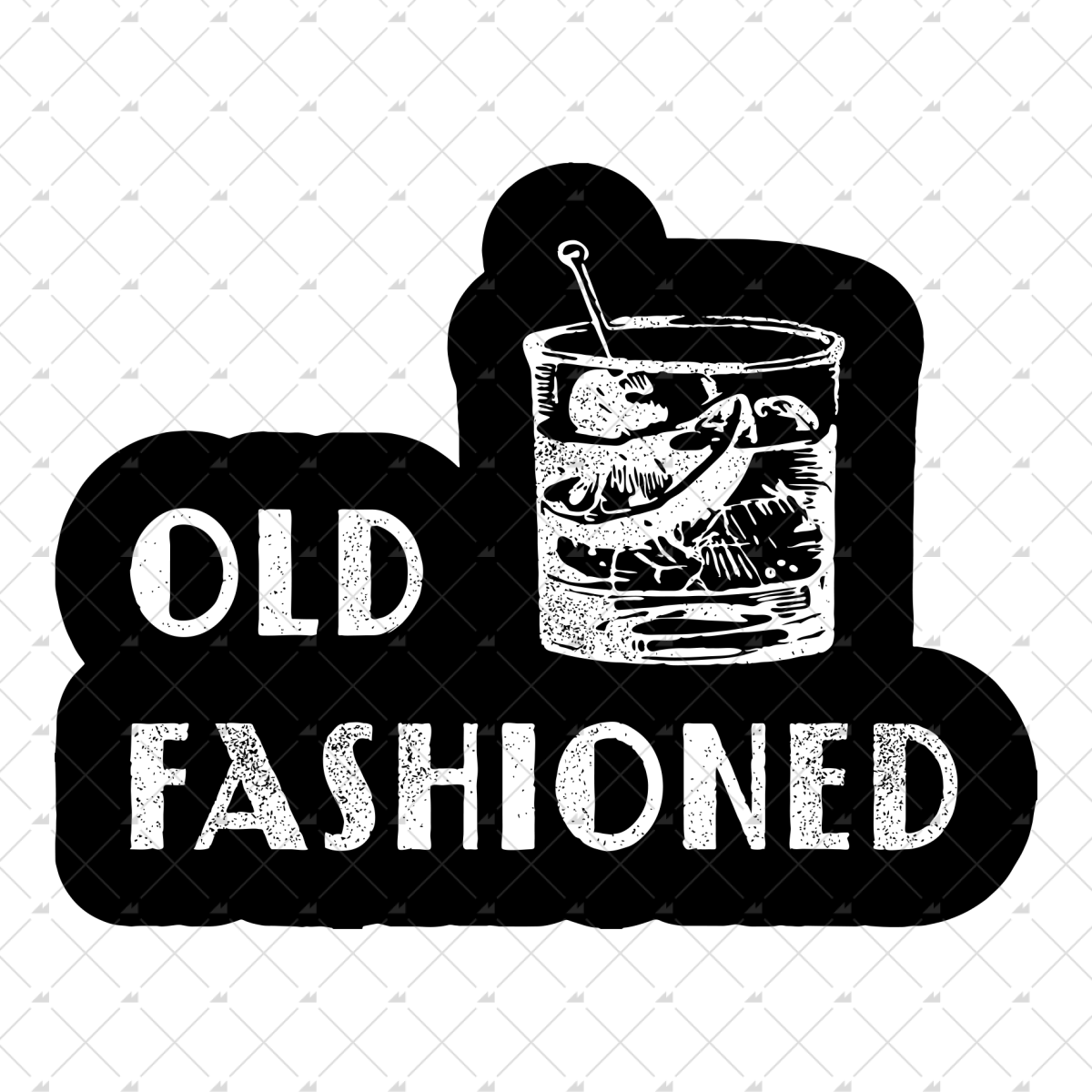 Old Fashioned - Sticker