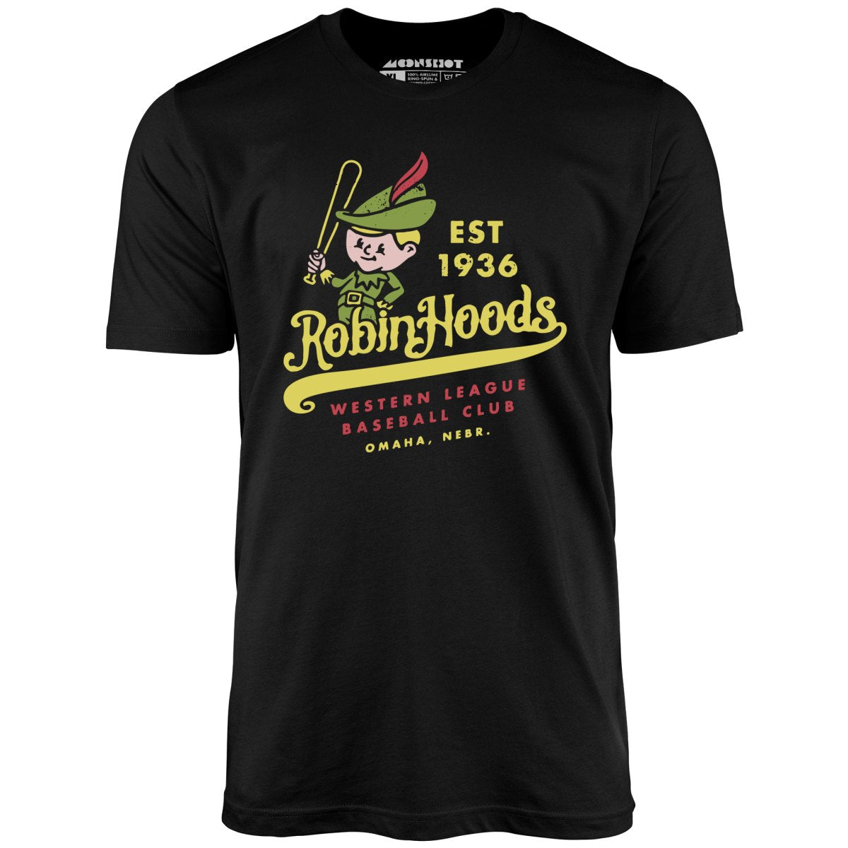 Omaha Robin Hoods - Nebraska - Vintage Defunct Baseball Teams - Unisex T-Shirt