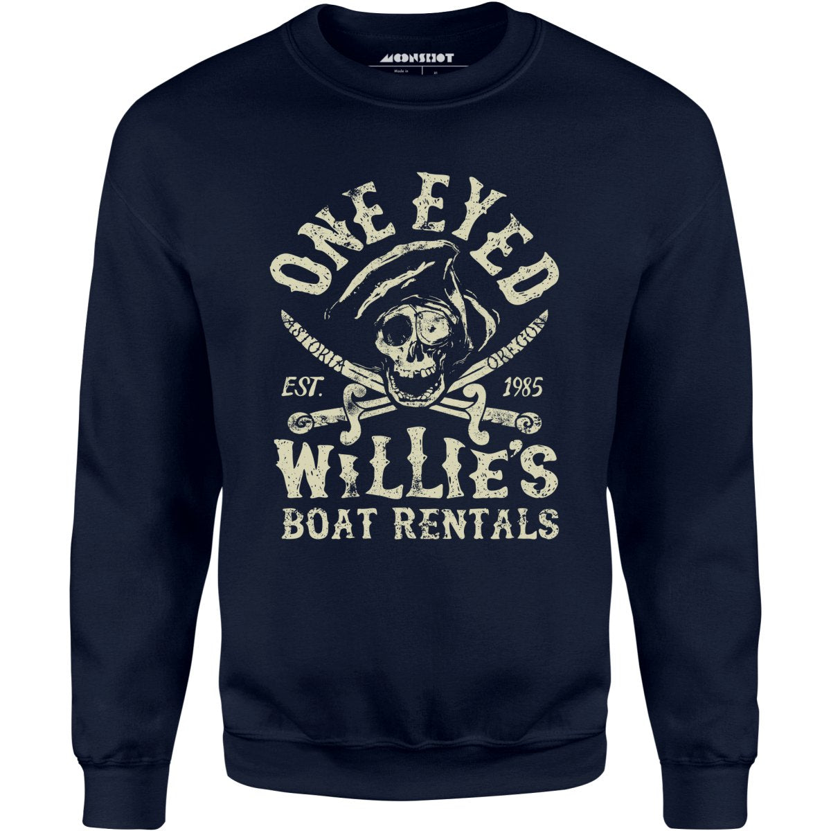 One Eyed Willie's Boat Rentals - Unisex Sweatshirt