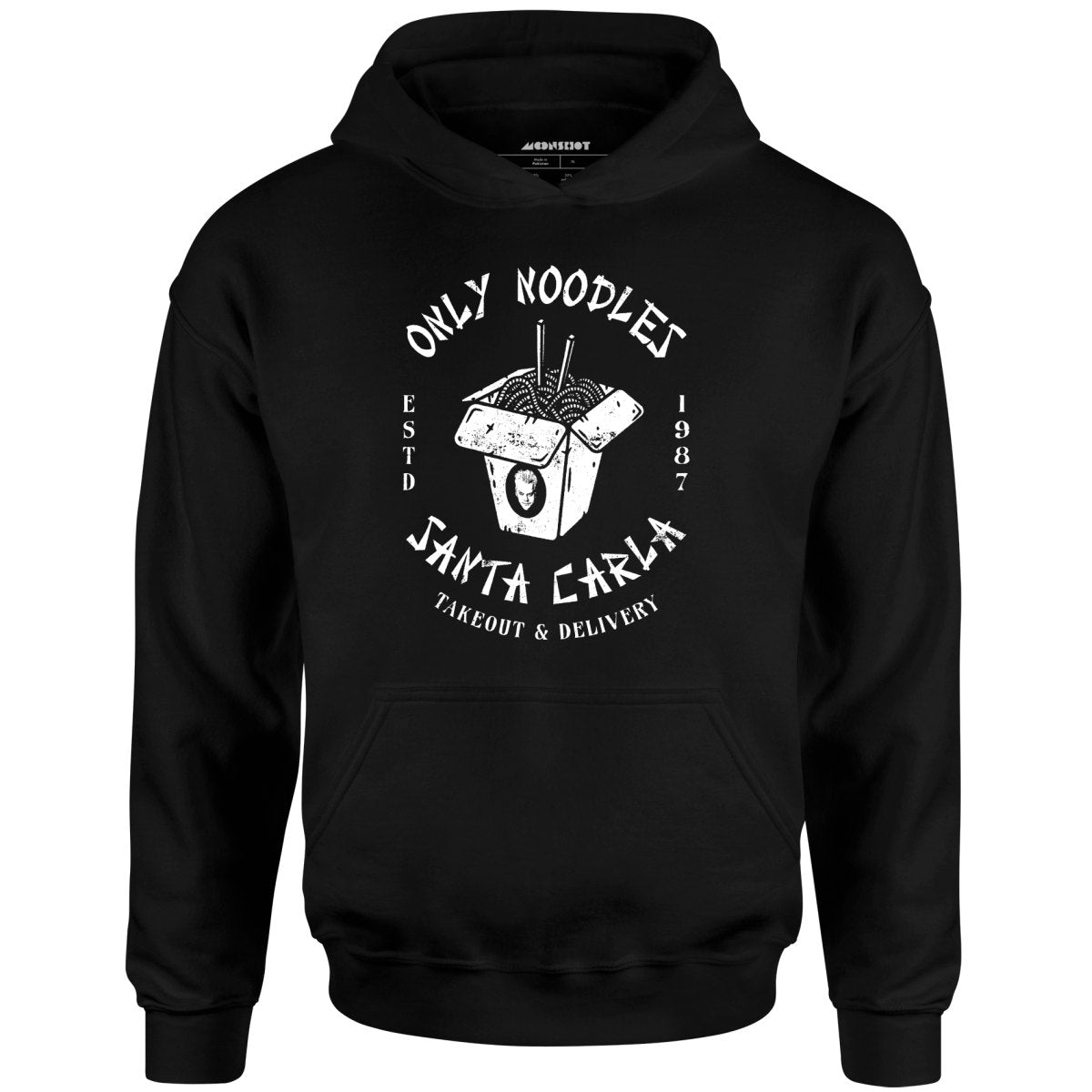 Only Noodles Takeout & Delivery - Santa Carla - Unisex Hoodie